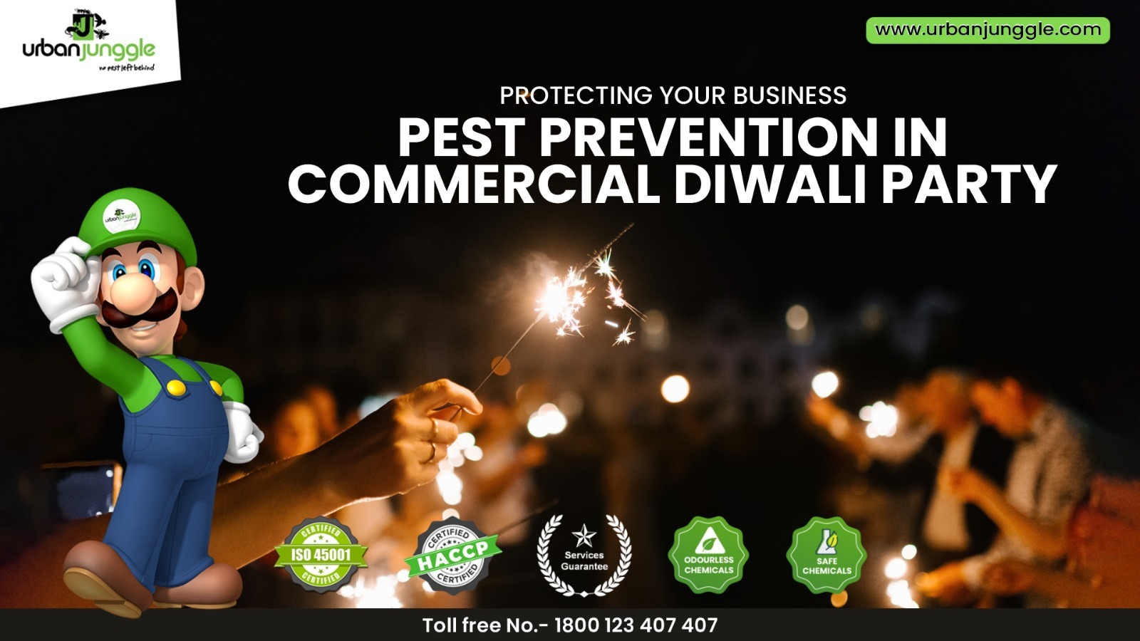 Protecting Your Business: Pest Prevention in Commercial Diwali Party