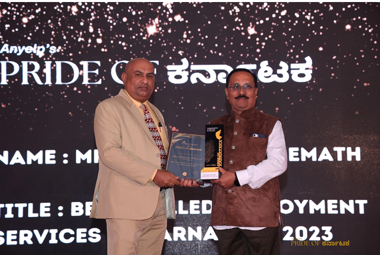Shivkumar Hiremath: Bridging the Employment Gap in Karnataka – Pride of Karnataka Award Winner